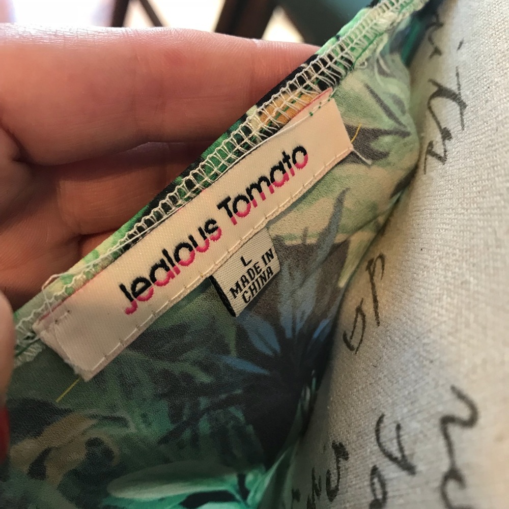 NWT Jealous Tomato palm leaves bodysuit - Picture 6 of 6